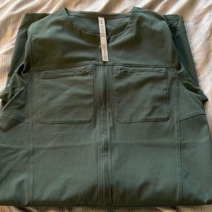 WovenAir zippered jumpsuit